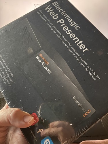 Blackmagic web presenter ohne - presenter, (ohne