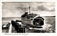 Ak Großenbrode, Kai, Blick auf die Hochseefähre Deutschland,... - 4808085