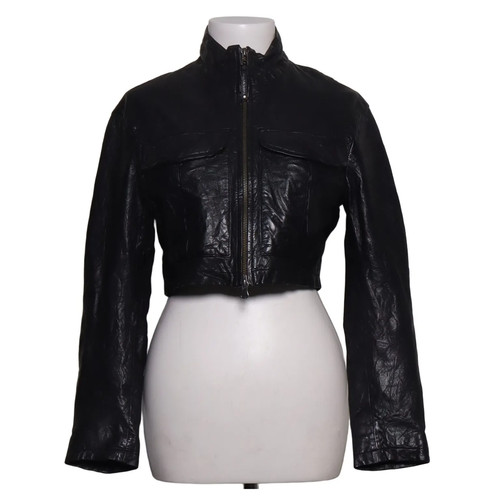 Freaky nation lederjacke - nation,,