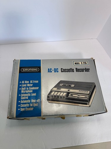 Grundig cassette - ac-dc,
