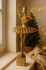 Clayre&Eef Ballerina, Gold