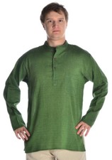 Fischerhemd grün aus