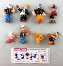 FREMDFIGUR + KOMPLETTSATZ / POPEYE der SEEFAHRER von ZAINI + BPZ RAR K13