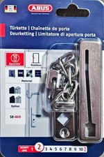 ABUS Türkette »ASK69«, mit Kindersicherung, Türsicherungskette, Sicherheitskette