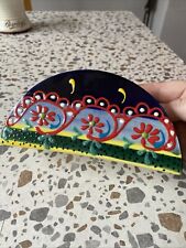 Del Rio Salado Spanische Küche Serviettenhalter Handbemalt von Danielle Guido