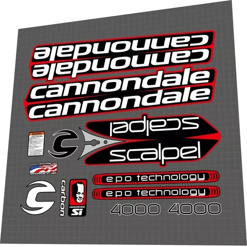Cannondale scalpel 4000 decal - 4000,