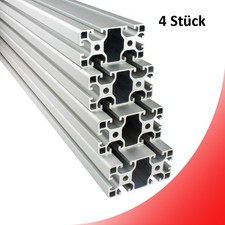 Alu Profil 4 Stück 40x80mm 2m