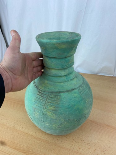 Ton vase terrakotta - vase,