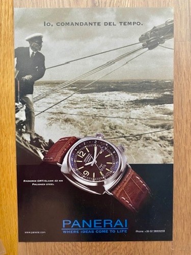 2004 panerai radiomir - panerai, gmt