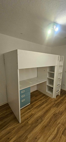 Kinder hochbett weiß - hochbett, mit