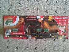 Brauerei Sachsen Pils 2 LKW beim umladen mit Kran