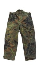 ORIGINAL BUNDESWEHR NÄSSESCHUTZHOSE Gr. 48-54 GORE-TEX HOSE REGENHOSE FLECKTARN