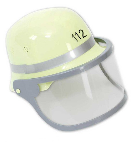 Feuerwehrhelm mit visier - mit,