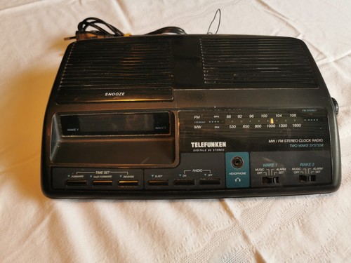 Radiowecker telefunken - radiowecker,