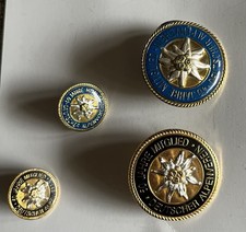 4 Pins Deutscher Alpenverein 40 und 50 Jahre Mitgliedschaft 