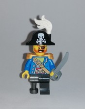 LEGO Pirates - Piraten Kapitän - Figur Minifigur Captain Schiff Ship Pirat 31109