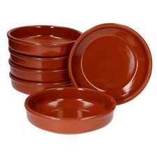 6er set cazuela ton - 6er, ton-schale