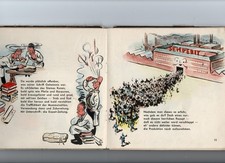 alte Werbung-Reklame -Werbung-Werbecomic-Semperit Gummiwerke AG-Mammut Fibel