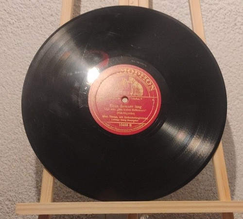 Schellackplatte grammophon - schellackplatte,