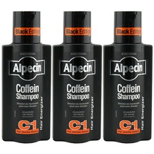 Alpecin C1 BLACK EDITION Coffein Shampoo 3 x 250 ml Hair Energizer