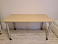 ✅️TOPTEC - Besprechungstisch 140x70 Ahorn / Seminar / Büro - Tisch??