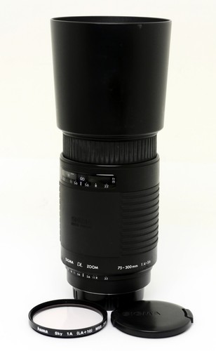 Sigma zoom 75 - dl, 75-300mm