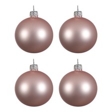 Christbaumschmuck Glas Weihnachtsbaumschmuck Christbaumkugeln Rosa