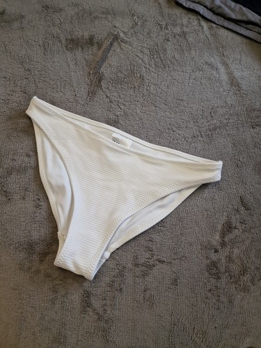 Bikini hose weiß - bikini, gerippt
