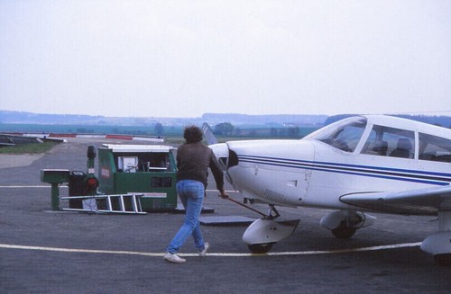 Dia piper flugzeug - piper, pa-28