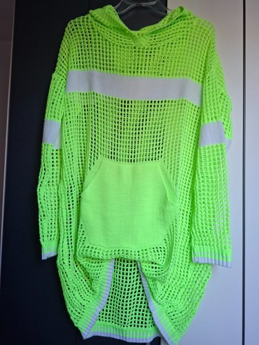 Damen strick loch netz - , strick-