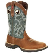 Durango Rebel Leder Herren Saddlehorn/Klee Stiefel