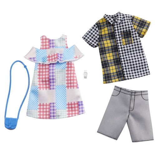 Plaid fashion garderoben set - plaid, |