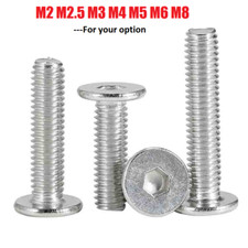 M4 M5 Niedrig Flachkopf