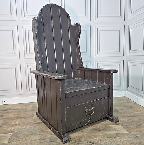 Antik stil lamm stuhl sitz - antik,