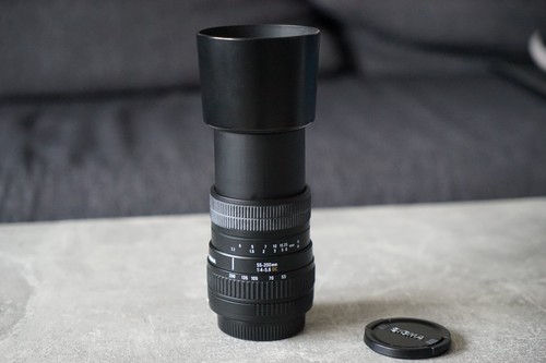 Sigma 200mm zoom - sigma, sa