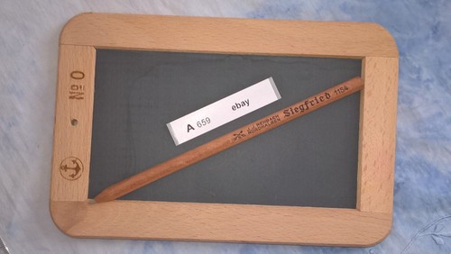 Alte schiefertafel ankertafel - schiefertafel,