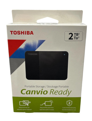 Toshiba canvio ready - ready, 2tb