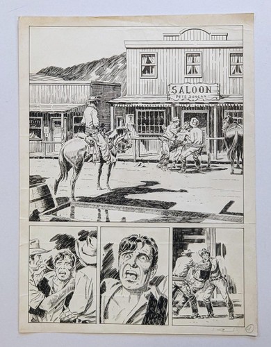 Buffalo bill original comic - buffalo,