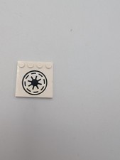 1x LEGO® Fliese Tile 4x4 galactic republic 6179pb013 7674 Star Wars
