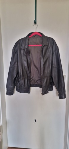 Vintage 90s jacke - vintage, lederjacke
