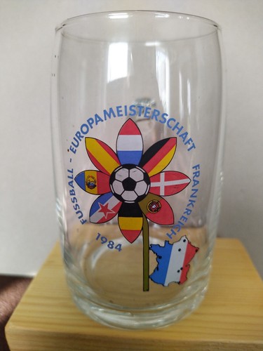 Alter glas bierkrug em - 12,