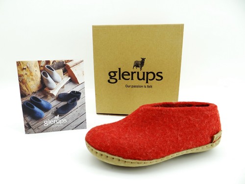 Glerups kinder hausschuhe - hausschuhe, rot
