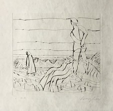Eduard Bargheer Radierung datiert 60 signiert