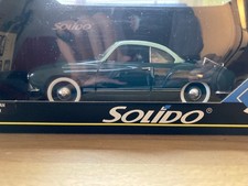Solido VW Karmann Ghia (1957), dunkelblau/türkis, 1:18