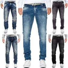 Cipo & Baxx Herren Jeans Hosen Destroyed Effekt Bikerstyle Streetwear Übergroße