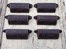 6 X VINTAGE STLYE GUSSEISEN