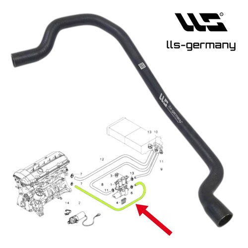 Kühlerschlauch für bmw 5err - bmw,