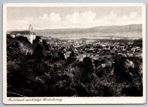Postkarte rudolstadt - postkarte,