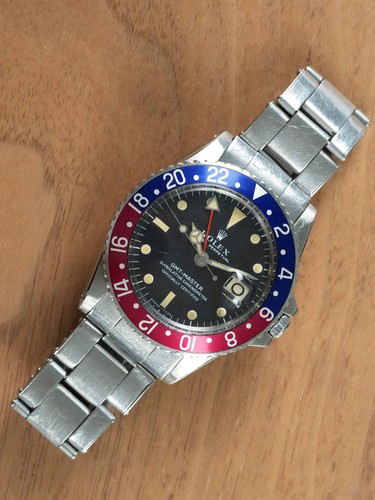Rolex gmt master 1675 stahl - rolex, gmt-master
