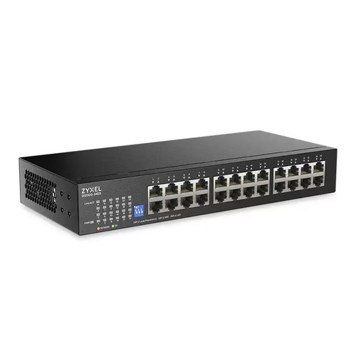 Zyxel gs1100 24es port - gs1100-24es, 24-port